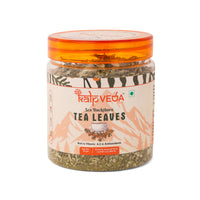 Premium Himalayan Sea Buckthorn Raw Leaves Tea 50g, Sun-Dried, Caffeine-Free Herbal Tea, Rich in Antioxidants, Vitamin C, Nutrients & Omega 7, Supports Skin Glow, Immunity & Detox