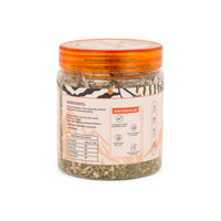 Premium Himalayan Sea Buckthorn Raw Leaves Tea 50g, Sun-Dried, Caffeine-Free Herbal Tea, Rich in Antioxidants, Vitamin C, Nutrients & Omega 7, Supports Skin Glow, Immunity & Detox