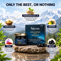 KalpVeda Gold Resin Kesar Shilajit