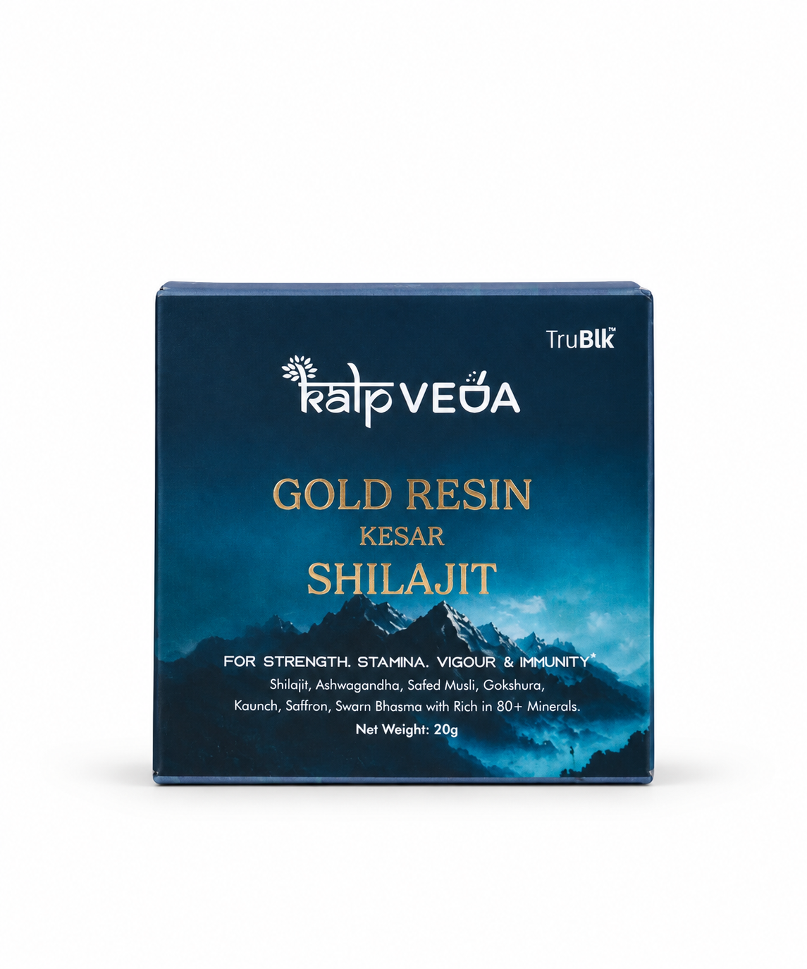 KalpVeda Gold Resin Kesar Shilajit