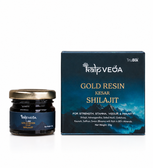 KalpVeda Gold Resin Kesar Shilajit